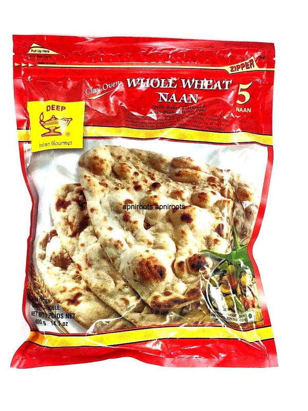 DEEP WHOLE WHEAT NAAN 4P - apniroots Grocery
